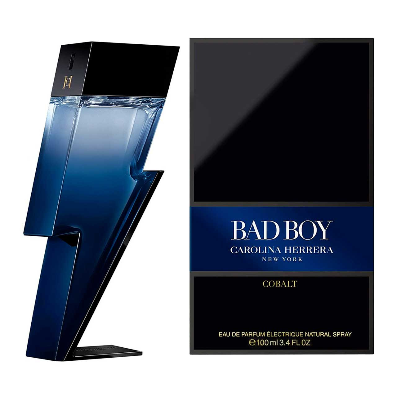 Carolina Herrera Bad Boy Cobalt EDP 100ml - perfume de botella completa