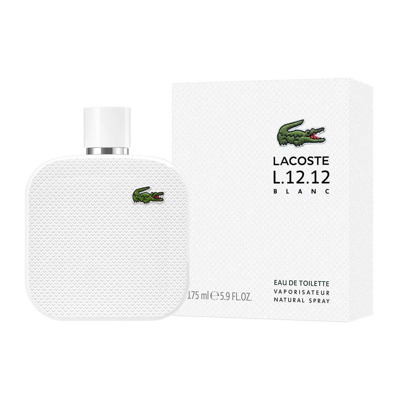 Lacoste Blanc EDT 175ml - perfume de botella completa