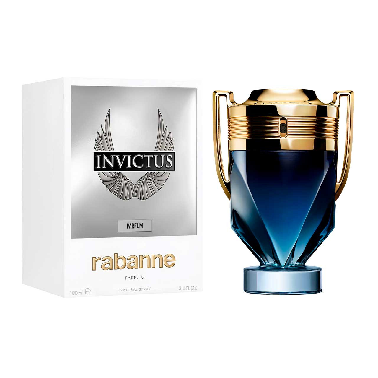 Paco Rabanne Invictus Parfum EDP 100ml - perfume de botella completa