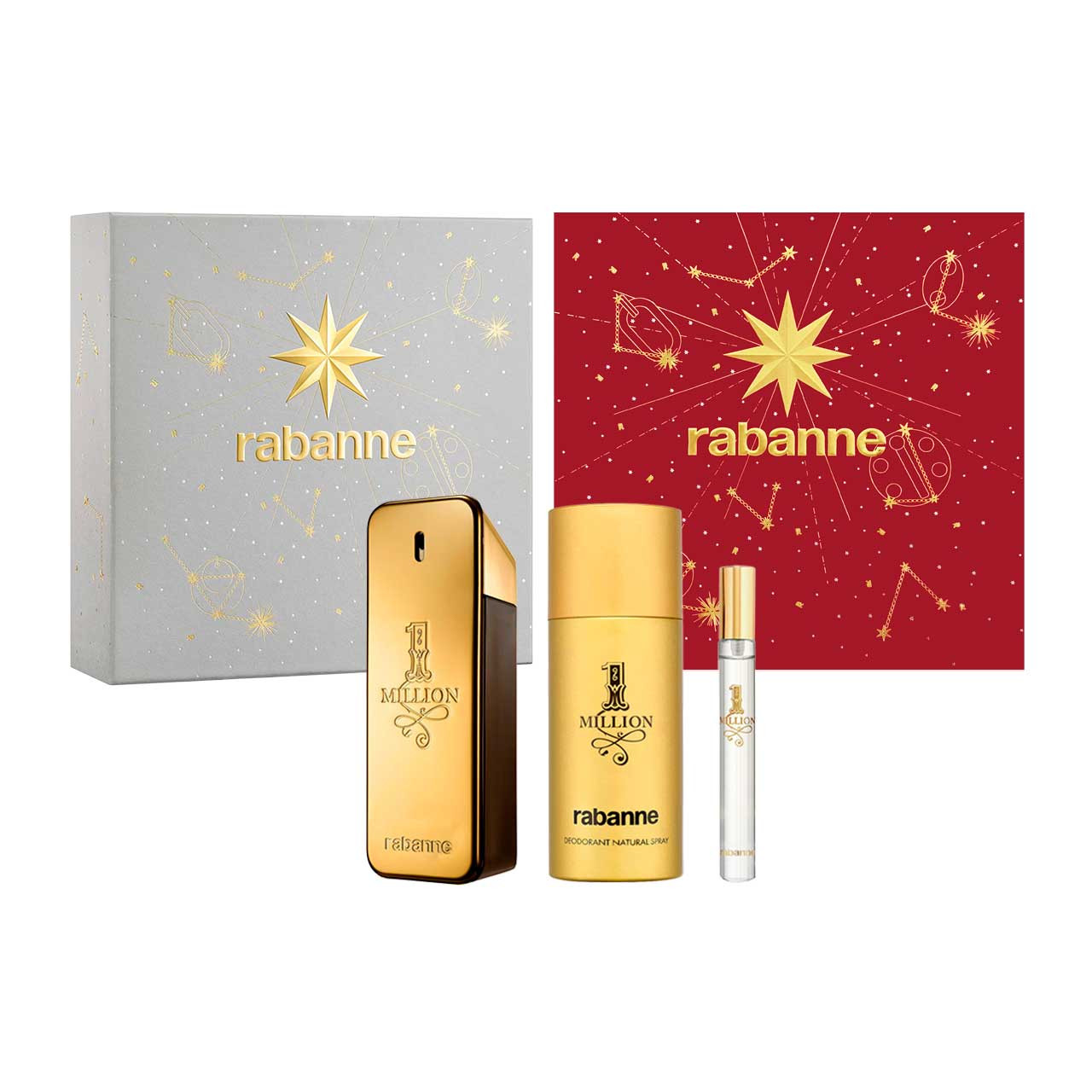 Paco Rabanne One Million Estuche 3 Piezas EDT 100ml - perfume set de regalo