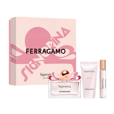Salvatore Ferragamo Signorina Estuche 3 Piezas EDP 100ml - perfume set de regalo
