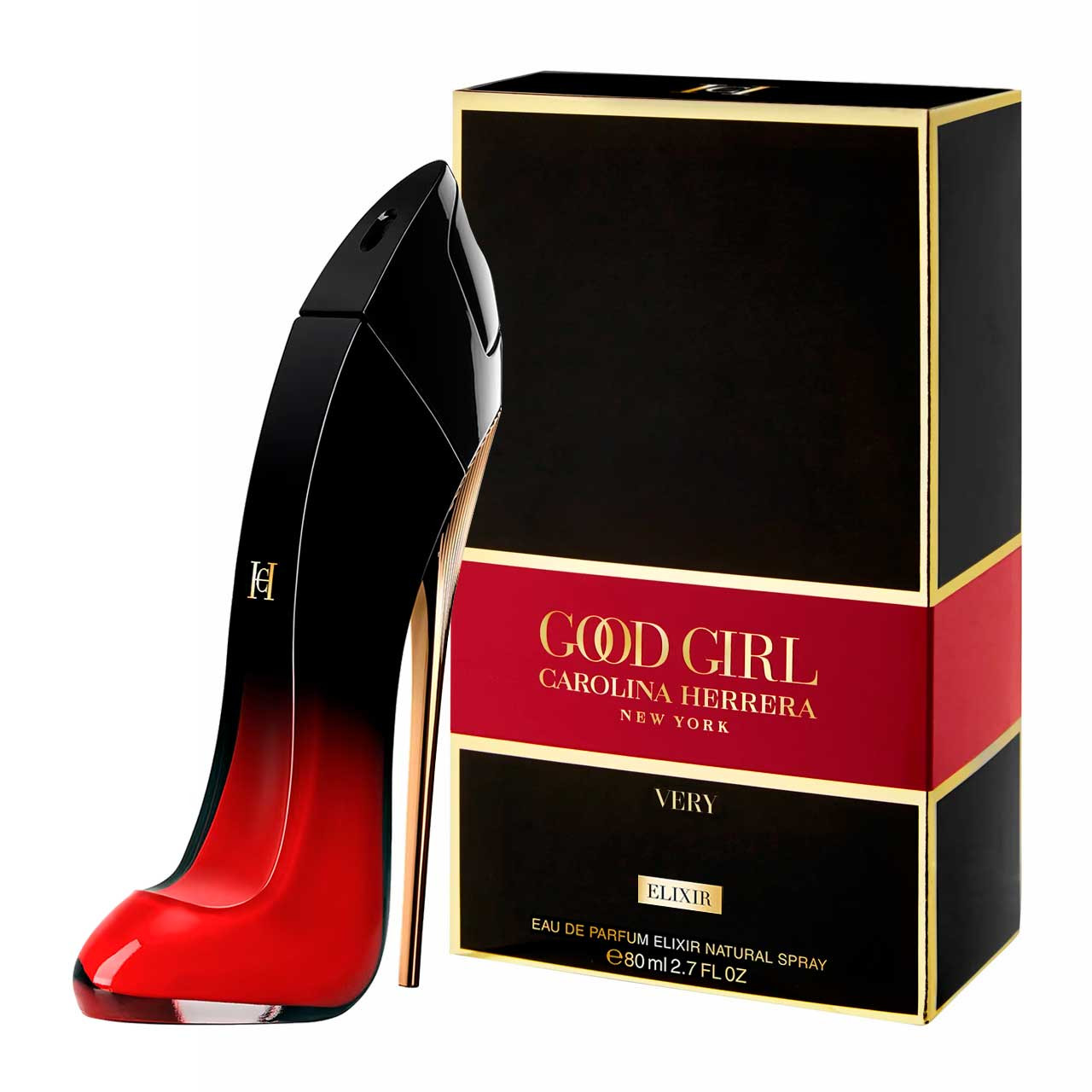 Carolina Herrera Very Good Girl Elixir EDP 80ml - perfume de botella completa